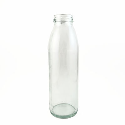 350ml Common Flint Large Kombucha Glass Bottles Silver Hot Stamping